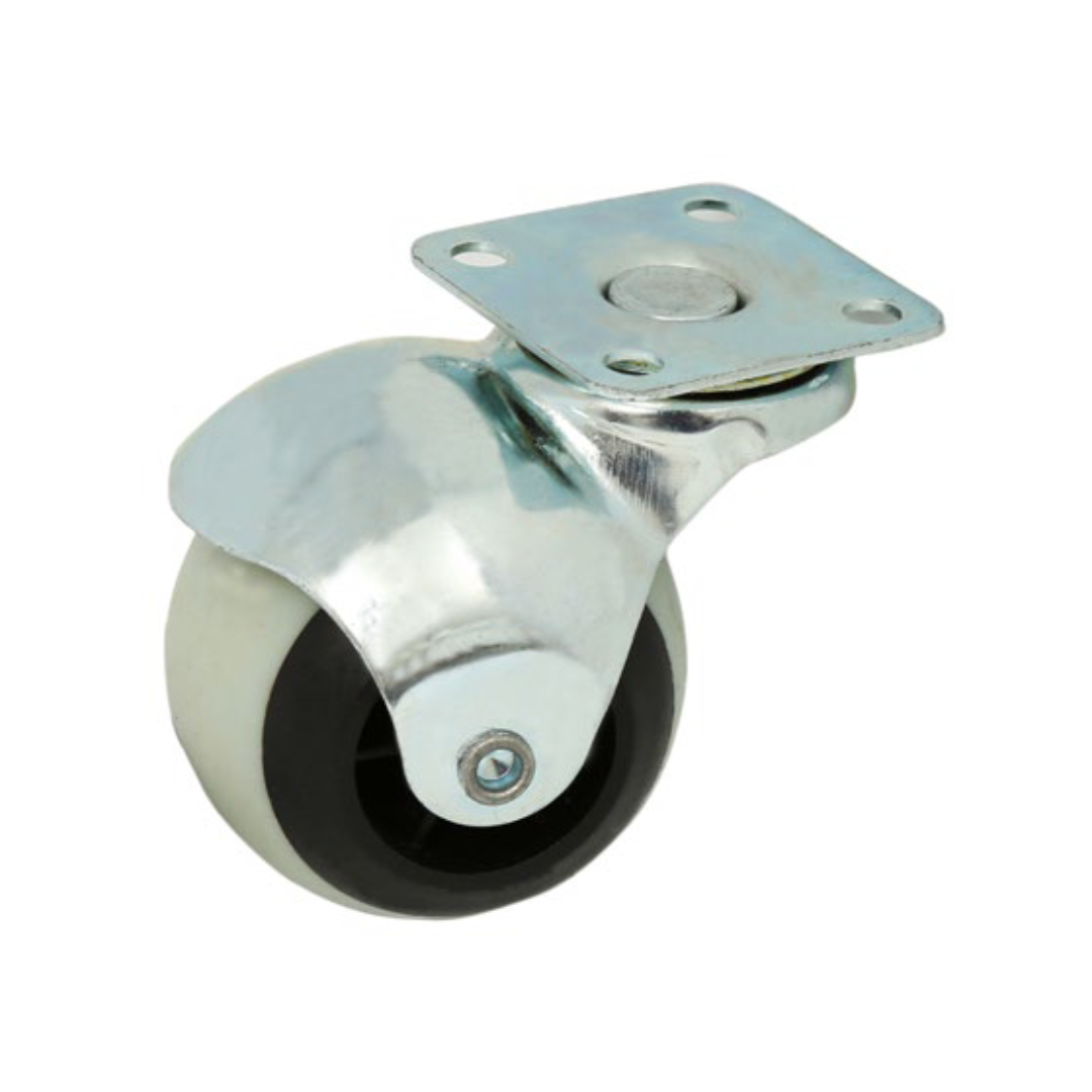 Ball Type Caster Wheel (Model 092) – Plate Mount, 360° Smooth Rolling, 1.5"/2" Sizes, Silent & Stylish for Furniture, Office Chairs, Display Stands & Decorative Carts